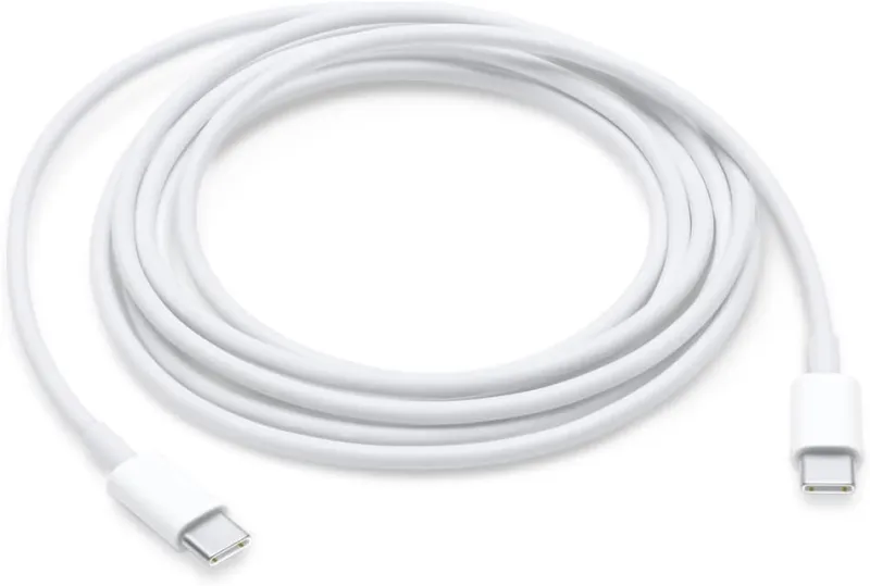 Кабель Apple A1739 MLL82FE/A USB Type-C (m)-USB Type-C (m) 2м белый