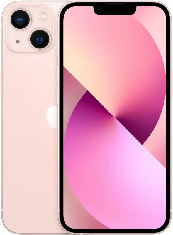 Смартфон Apple A2633 iPhone 13 128Gb 4Gb розовый моноблок 3G 4G 1Sim 6.1" 1170x2532 iOS 16 12Mpix 802.11 a/b/g/n/ac/ax NFC GPS GSM900/1800 GSM1900 TouchSc Protect