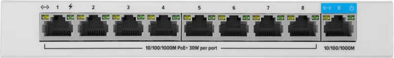 Коммутатор Keenetic KN-4710 (L2) 9x1Гбит/с 8PoE+ 120W Коммутатор неуправляемый