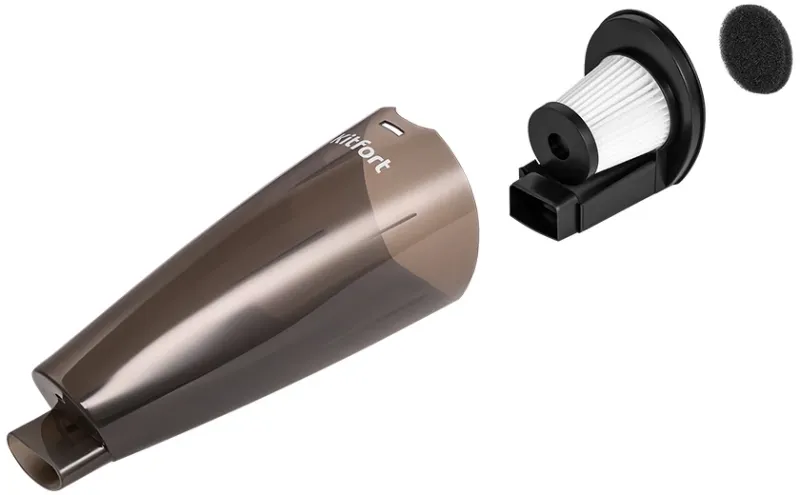 Пылесос ручной Kitfort КТ-5180-3 400Вт синий/черный