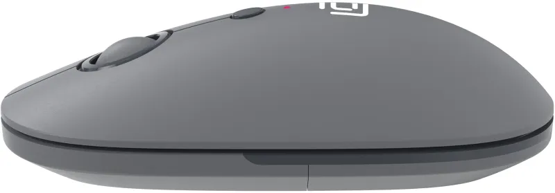 Мышь Оклик 409MW графитовый оптическая 1600dpi silent беспров. BT/Radio USB для ноутбука 4but (2007545)