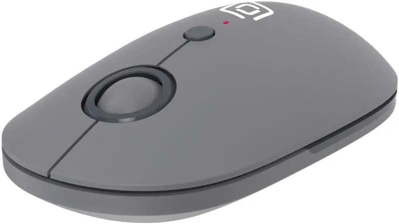 Мышь Оклик 409MW графитовый оптическая 1600dpi silent беспров. BT/Radio USB для ноутбука 4but (2007545)