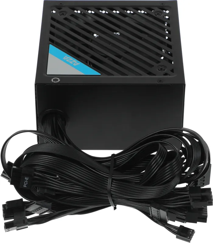 Блок питания Azza ATX 750W PSAZ-750W 80+ bronze (20+4pin) APFC 120mm fan 5xSATA RTL