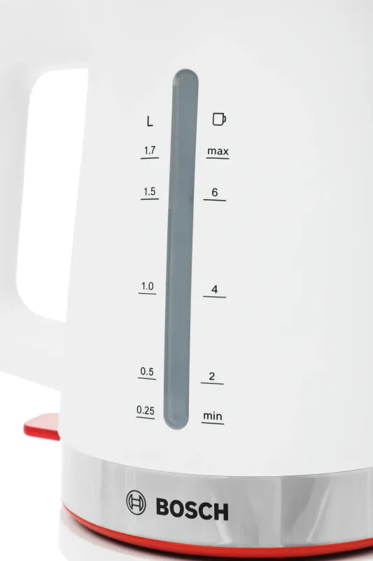 Чайник электрический Bosch TWK4M221 1.7л. белый корпус: пластик