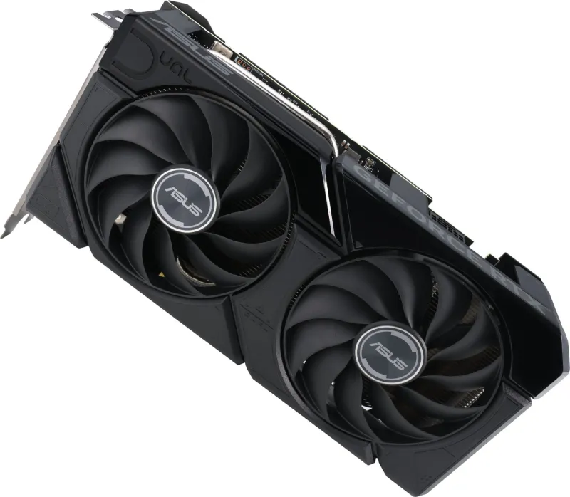 Видеокарта Asus PCI-E 4.0 DUAL-RTX4070S-12G-EVO NVIDIA GeForce RTX 4070 Super 12Gb 192bit GDDR6X 2475/21000 HDMIx1 DPx3 HDCP Ret