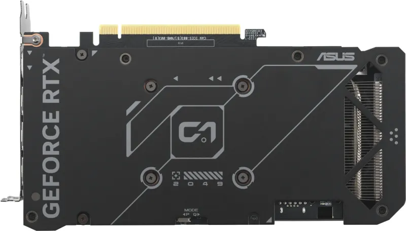 Видеокарта Asus PCI-E 4.0 DUAL-RTX4070S-12G-EVO NVIDIA GeForce RTX 4070 Super 12Gb 192bit GDDR6X 2475/21000 HDMIx1 DPx3 HDCP Ret