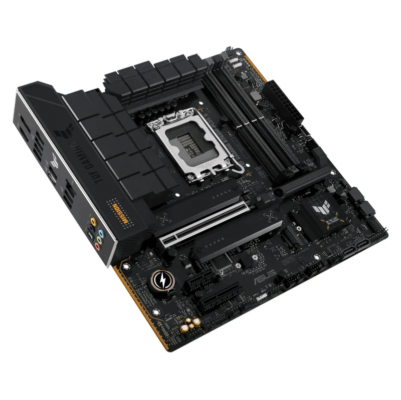 Материнская плата ASUS TUF TUF GAMING B760M-PLUS II, LGA1700, B760, 4*DDR5, HDMI+DP, 4xSATA3 + RAID, M2, Audio, Gb LAN, USB 3.2, USB 2.0, mATX; 90MB1HD0-M0EAY0