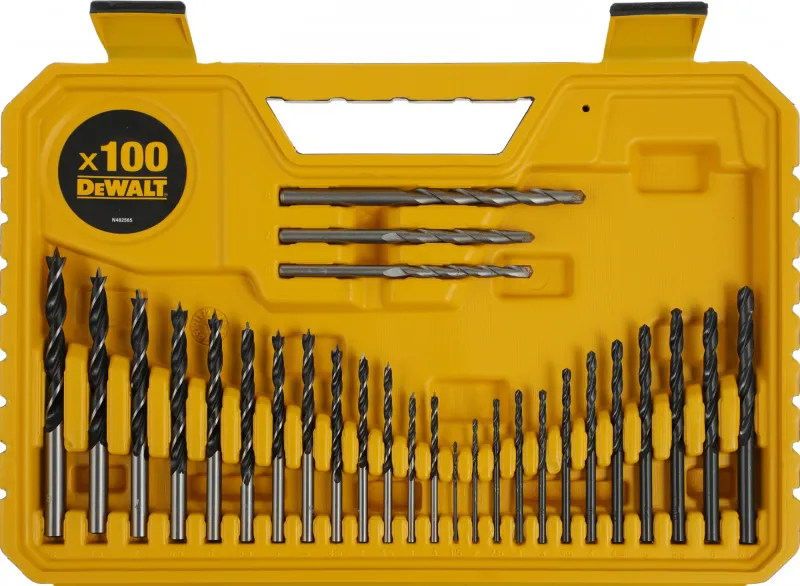 Набор бит и сверл DeWalt DT71563-QZ по дер/мет/бет (100пред.) для шурупов/дрелей/перф