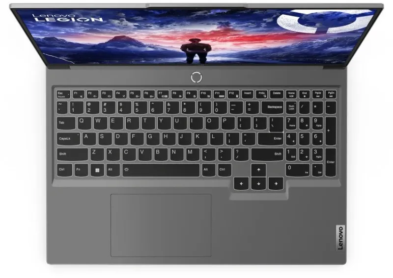 Ноутбук Lenovo Legion 5 16IRX9 Core i5 13450HX 16Gb SSD512Gb NVIDIA RTX4050 6Gb 16" IPS WQXGA (2560x1600) noOS grey WiFi BT Cam (83DG0039RK)