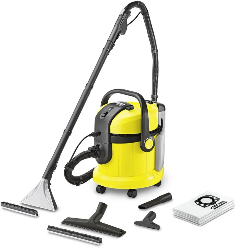 Пылесос моющий Karcher SE4001 1400Вт желтый/черный