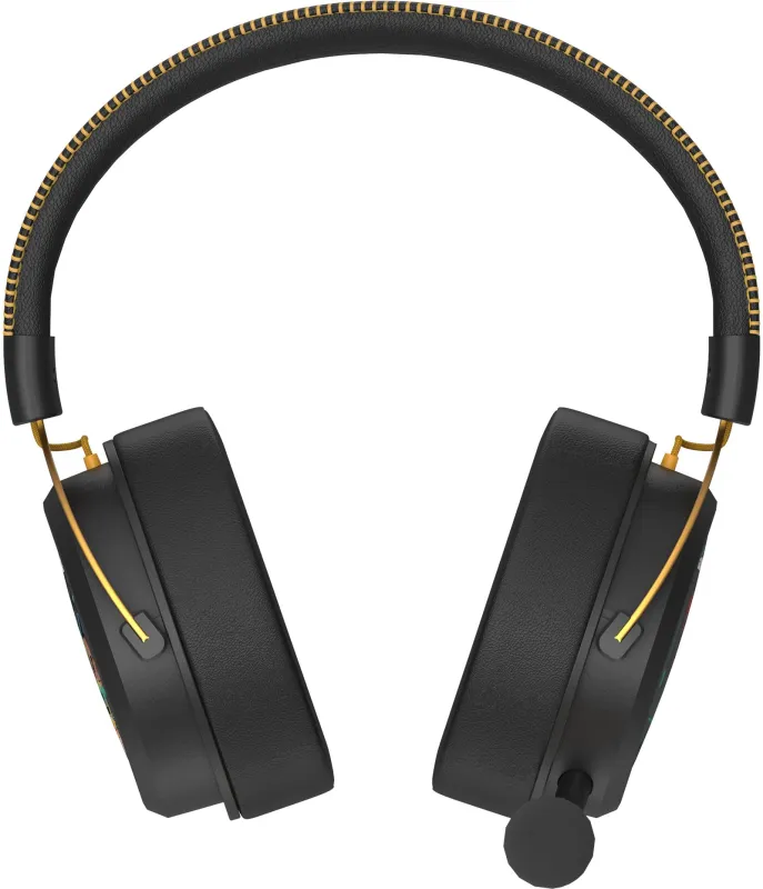 Наушники с микрофоном A4Tech Bloody MR595 Renegade черный/рисунок мониторные BT/Radio оголовье (MR595)