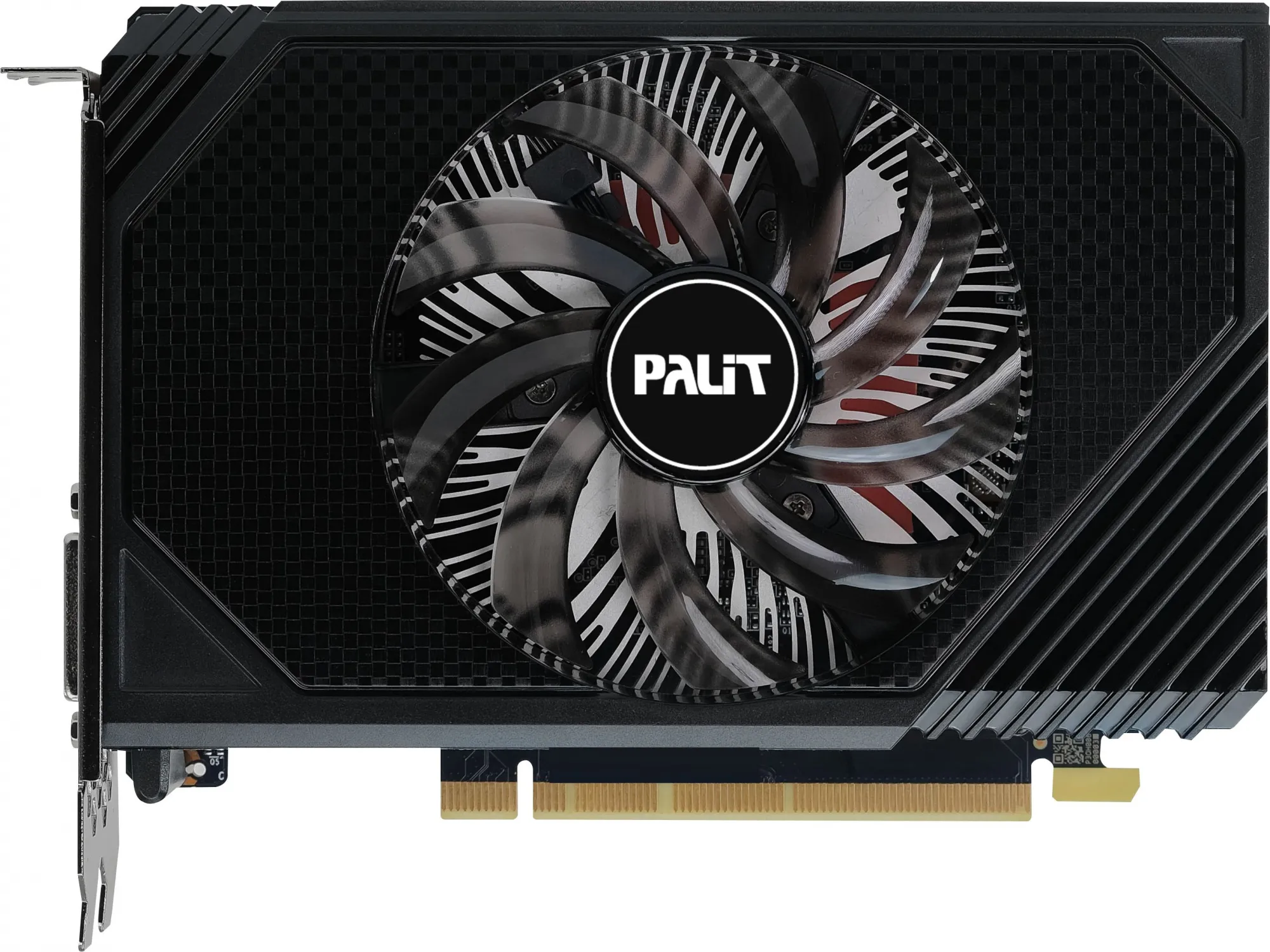 Видеокарта Palit PCI-E 4.0 PA-RTX3050 STORMX NVIDIA GeForce RTX 3050 8Gb 128bit GDDR6 1552/14000 DVIx1 HDMIx1 DPx1 HDCP Ret
