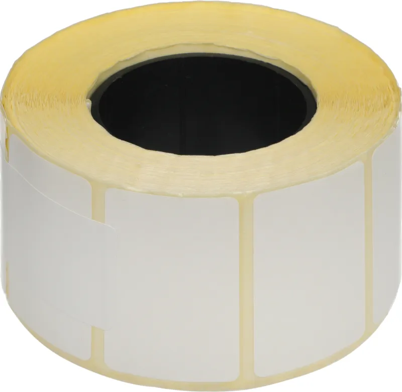 Термоэтикетки Cactus Top CS-TT43251000 сег.:43x25мм самоклей. д.вн.рул.80мм д.вт.40мм 1000шт/рул белый