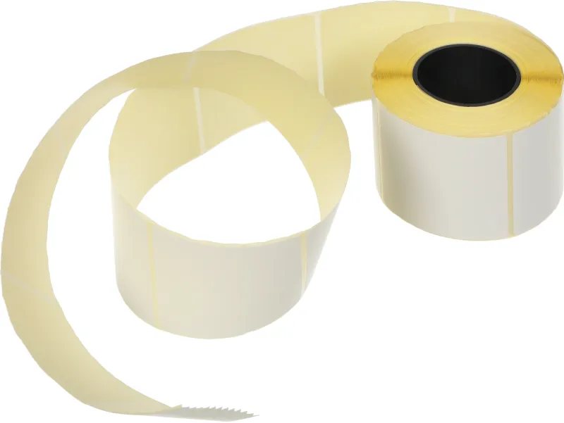 Термоэтикетки Cactus Top CS-TT5860500 сег.:58x60мм самоклей. д.вн.рул.84мм д.вт.40мм 500шт/рул белый