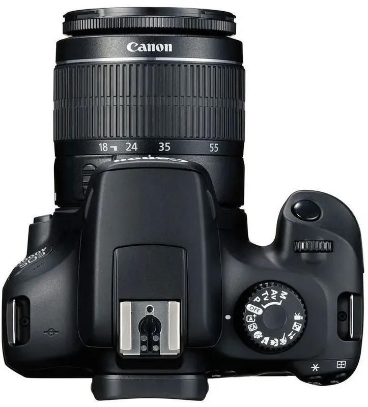 Зеркальный Фотоаппарат Canon EOS 4000D черный 18Mpix Ef-S 18-55mm f/3.5-5.6 2.7" 1080p SDXC Li-ion (с объективом)