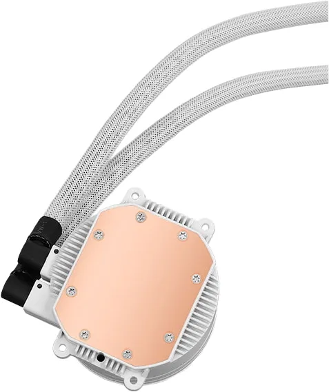 Система водяного охлаждения Aerocool Mirage L360 Soc-AM5/AM4/1151/1200/2066/1700 белый 4-pin 20-27dB Al+Cu 1350gr Ret (MIRAGE L360 WH)