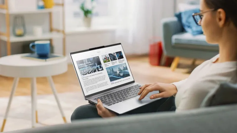 Ноутбук Lenovo IdeaPad Slim 5 14IMH9 Core Ultra 5 125H 16Gb SSD512Gb Intel Arc 14" OLED WUXGA (1920x1200) noOS grey WiFi BT Cam (83DA004GRK)