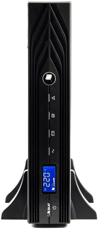 Источник бесперебойного питания Бастион Skat-UPS 1000-Rack-ON-2X9-E 900Вт 1000ВА черный