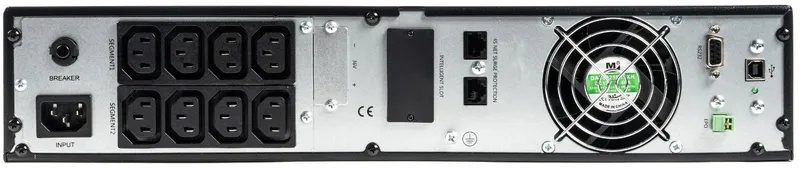 Источник бесперебойного питания Бастион Skat-UPS 1000-Rack-ON-2X9-E 900Вт 1000ВА черный