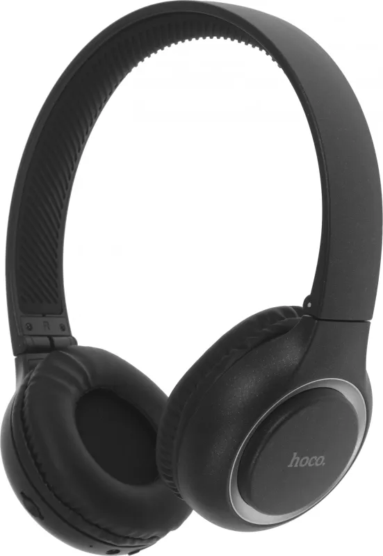 Гарнитура накладные Hoco Charm W41 1.2м черный беспроводные bluetooth оголовье