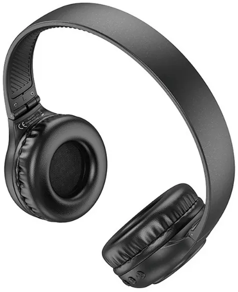 Гарнитура накладные Hoco Charm W41 1.2м черный беспроводные bluetooth оголовье
