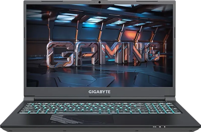 Ноутбук Gigabyte G5 Core i7 13620H 16Gb SSD512Gb NVIDIA GeForce RTX4050 6Gb 15.6" IPS FHD (1920x1080) Free DOS black WiFi BT Cam (MF5-H2KZ353SD)