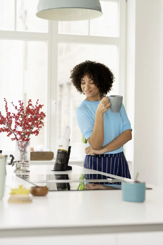 Пылесос ручной Karcher CVH 3 Plus 70Вт белый