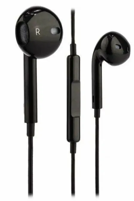 Гарнитура вкладыши Hoco M1 Pro 1.2м черный проводные в ушной раковине (M1)