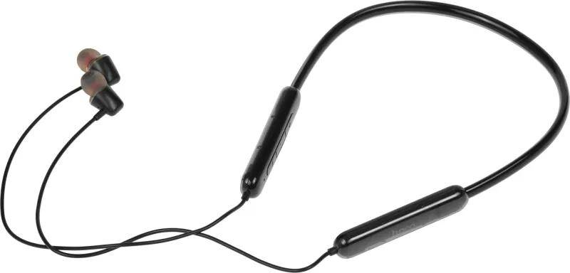 Гарнитура вкладыши Hoco ES65 черный беспроводные bluetooth шейный обод