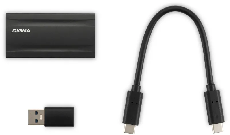 Накопитель SSD Digma USB 3.2 512GB DGSM8512G2MGG MEGA X 1.8"