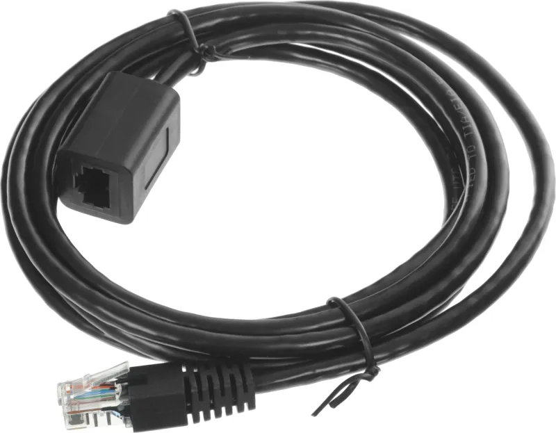 Патч-корд Buro BU-C5EXTND-2M-B UTP cat.5E 2м черный RJ-45 (m)-RJ-45 (f)