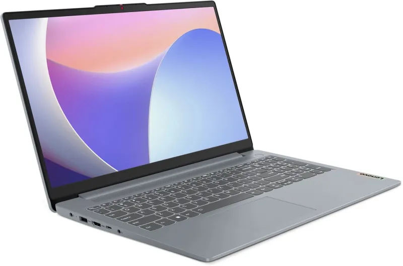 Ноутбук Lenovo IdeaPad Slim 3 15IRH8 Core i7 13620H 16Gb SSD512Gb Intel UHD Graphics 15.6" IPS FHD (1920x1080) без ОС grey WiFi BT Cam (83EM003TPS)