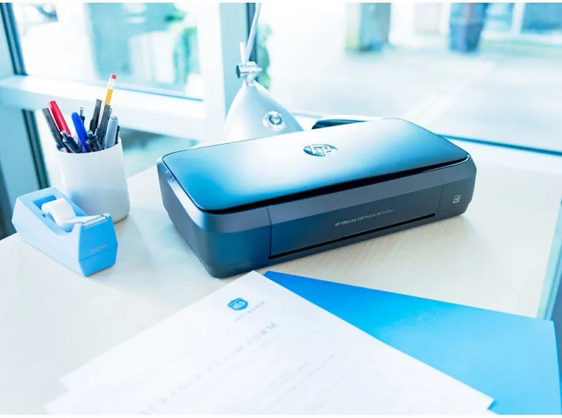 Принтер струйный HP OfficeJet 200 (CZ993A) A4 WiFi черный