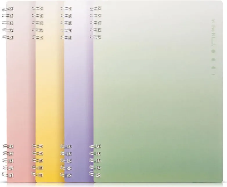 Тетрадь Deli NUSIGN NS373 B5 пластик 60л ассорти