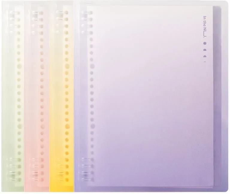 Тетрадь Deli NUSIGN NS320 B5 пластик 40л ассорти