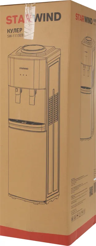 Кулер Starwind SW-1113EB напольный электронный черный