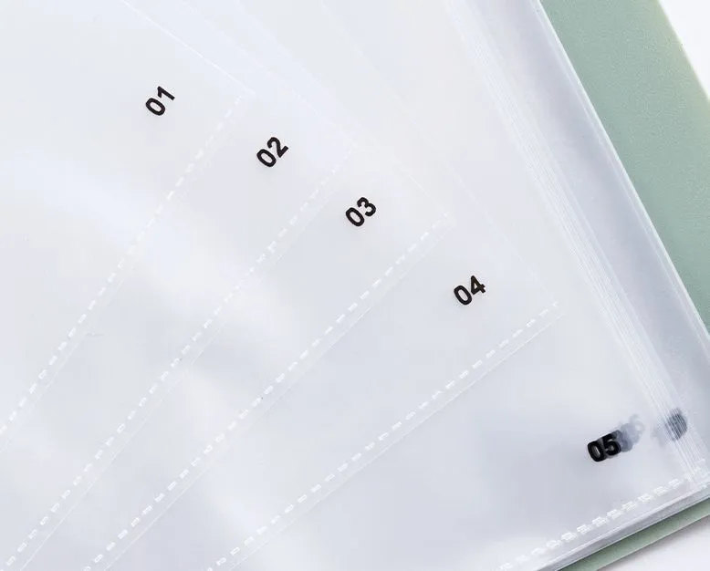 Папка с 30 прозр.вклад. Deli Nusign NS167 A4 пластик ассорти