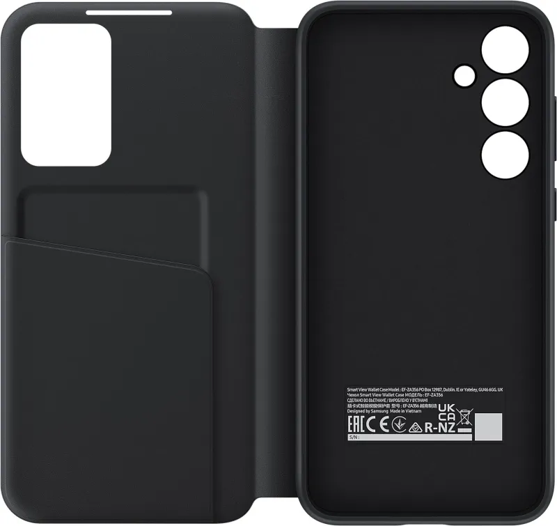 Чехол (флип-кейс) Samsung для Samsung Galaxy A35 Smart View Wallet Case A35 черный (EF-ZA356CBEGRU)