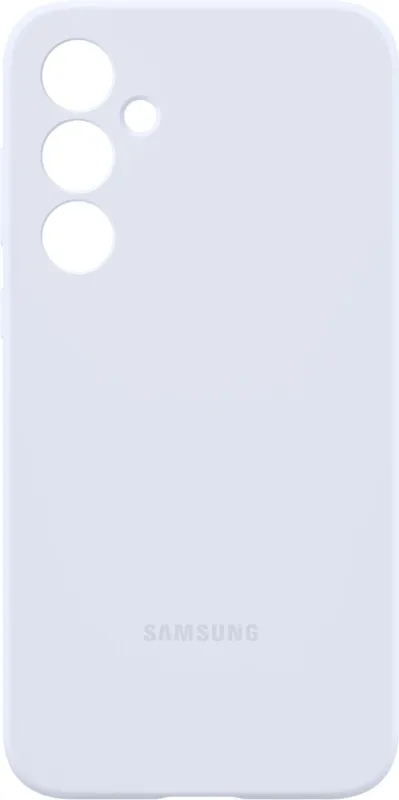 Чехол (клип-кейс) Samsung для Samsung Galaxy A35 Silicone Case A35 светло-голубой (EF-PA356TLEGRU)