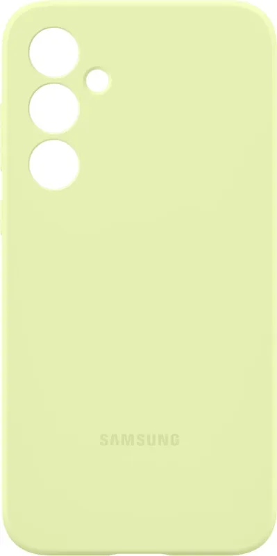 Чехол (клип-кейс) Samsung для Samsung Galaxy A35 Silicone Case A35 лайм (EF-PA356TMEGRU)