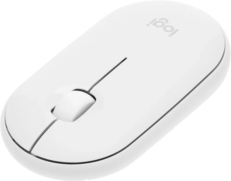 Logitech Wireless Mouse Pebble 2 M350s, Bluetooth, WHITE, [910-007013]