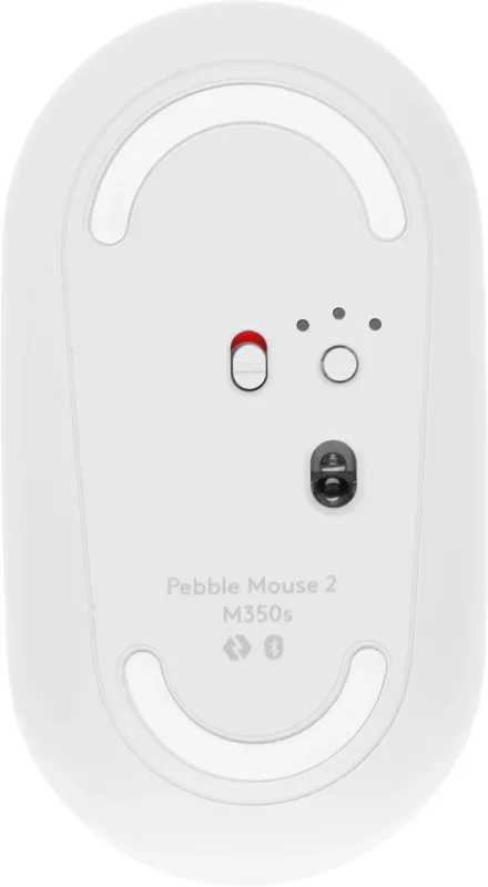 Logitech Wireless Mouse Pebble 2 M350s, Bluetooth, WHITE, [910-007013]