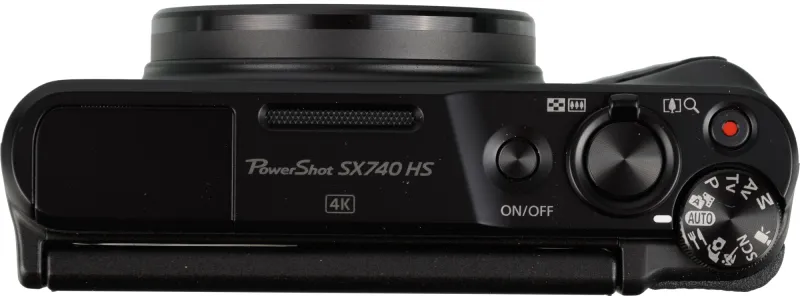 Фотоаппарат Canon PowerShot SX740HS черный 21.1Mpix Zoom40x 3" 4K SDXC/SD/SDHC CMOS 1x2.3 IS opt 1minF turLCD 10fr/s 30fr/s HDMI/WiFi/NB-13L