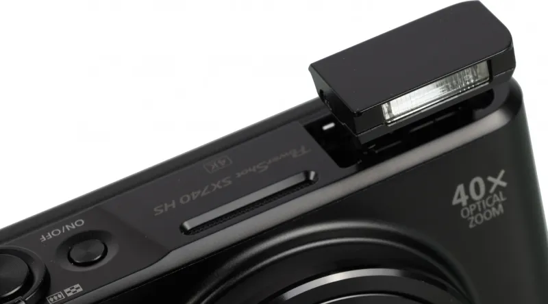 Фотоаппарат Canon PowerShot SX740HS черный 21.1Mpix Zoom40x 3" 4K SDXC/SD/SDHC CMOS 1x2.3 IS opt 1minF turLCD 10fr/s 30fr/s HDMI/WiFi/NB-13L