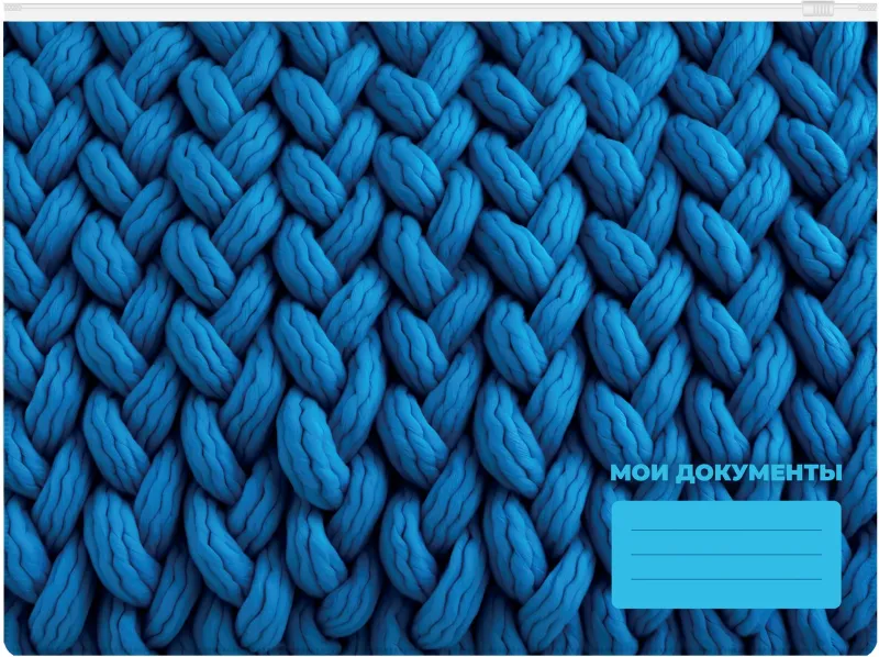 Папка на молнии ZIP Silwerhof FABRIC A4+ ПВХ (ML2015309)