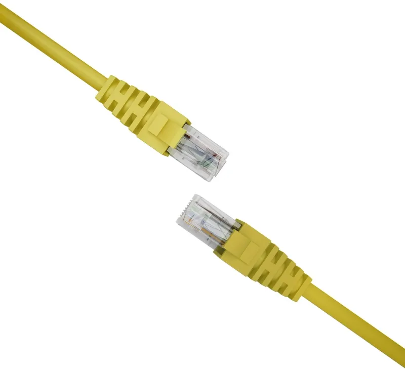 Патч-корд NTSS NTSS-PC-UTP-RJ45-5e-0.15-LSZH-YL UTP RJ-45 вил.-вилка RJ-45 кат.5E 0.15м желтый LSZH