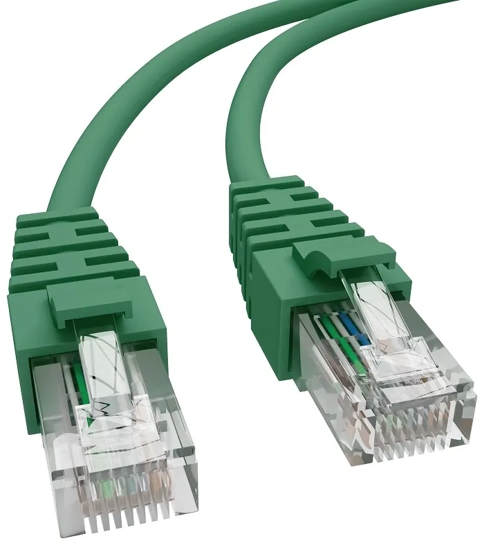 Патч-корд NTSS NTSS-PC-UTP-RJ45-5e-0.15-LSZH-GN UTP RJ-45 вил.-вилка RJ-45 кат.5E 0.15м зеленый LSZH