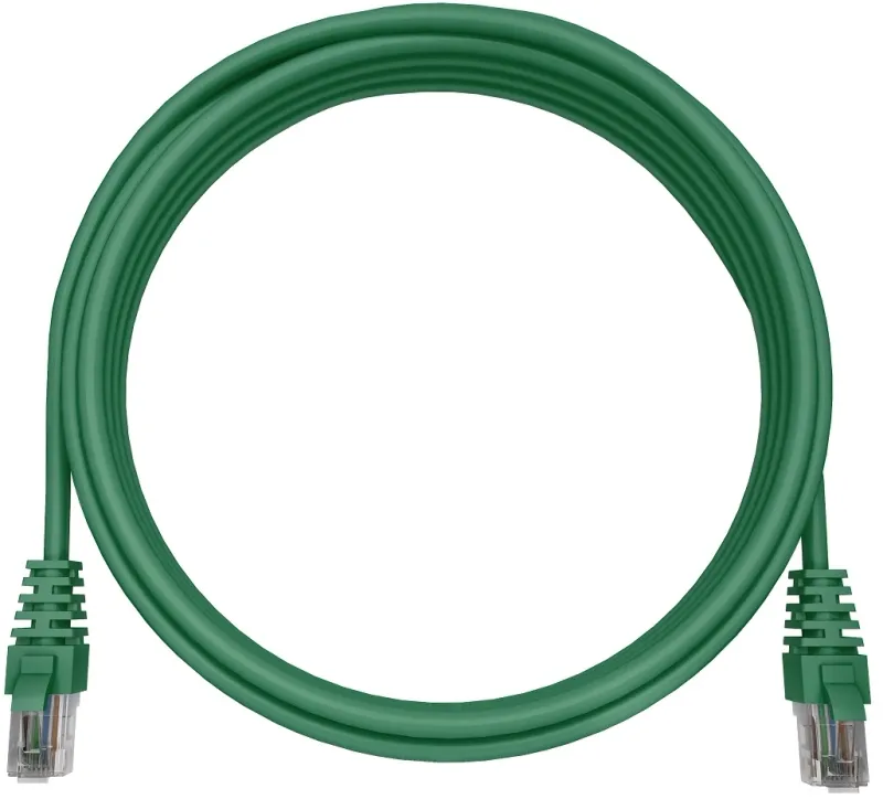 Патч-корд NTSS NTSS-PC-UTP-RJ45-5e-0.15-LSZH-GN UTP RJ-45 вил.-вилка RJ-45 кат.5E 0.15м зеленый LSZH