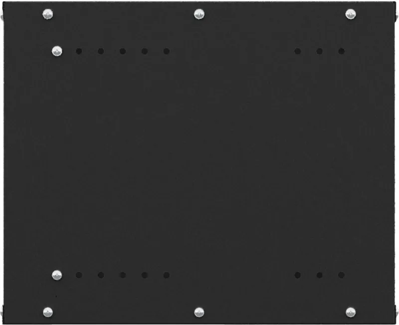 Шкаф коммутационный NTSS Lime (NTSS-WL6U5560GS-BL) настенный 6U 550x600мм пер.дв.стекл несъемн.бок.пан. 30кг черный 12кг