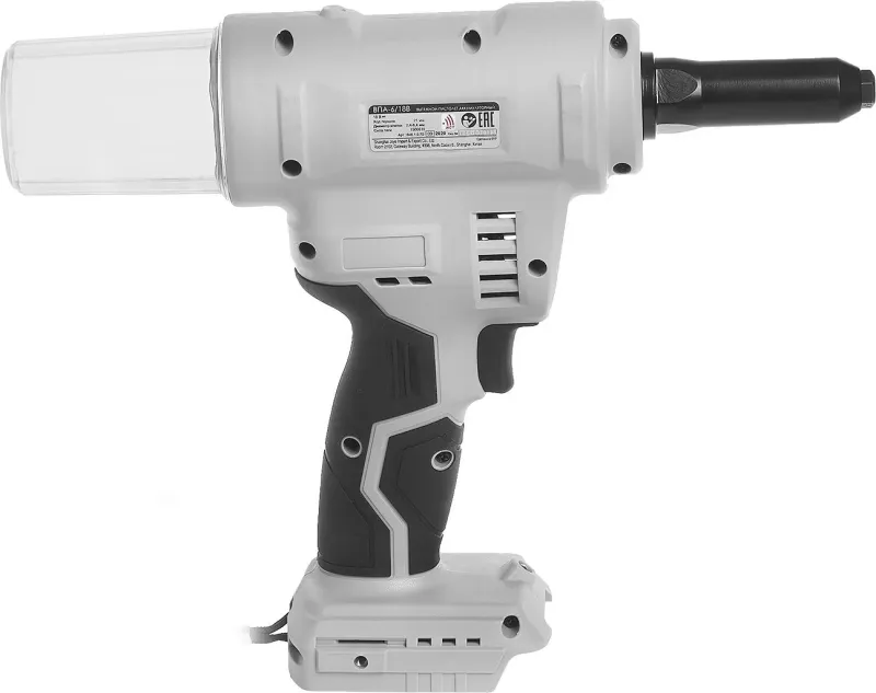 Заклепочник Интерскол ВПА-6/18В без АКБ и ЗУ (646.1.0.70)